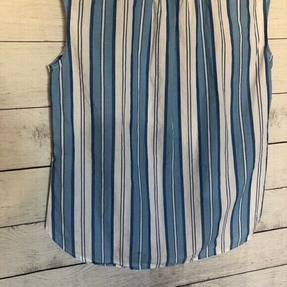 Vineyard Vines Ocean Stripe Sleeveless Top S - Picture 4 of 6